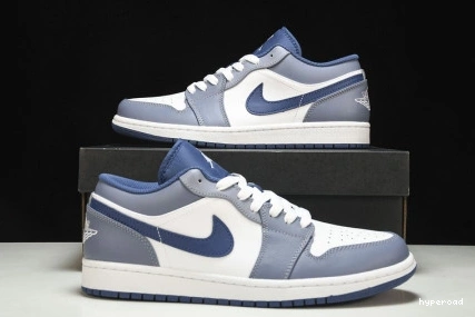 Hyperoad Ashen Jordan Low 1 Slate 0819